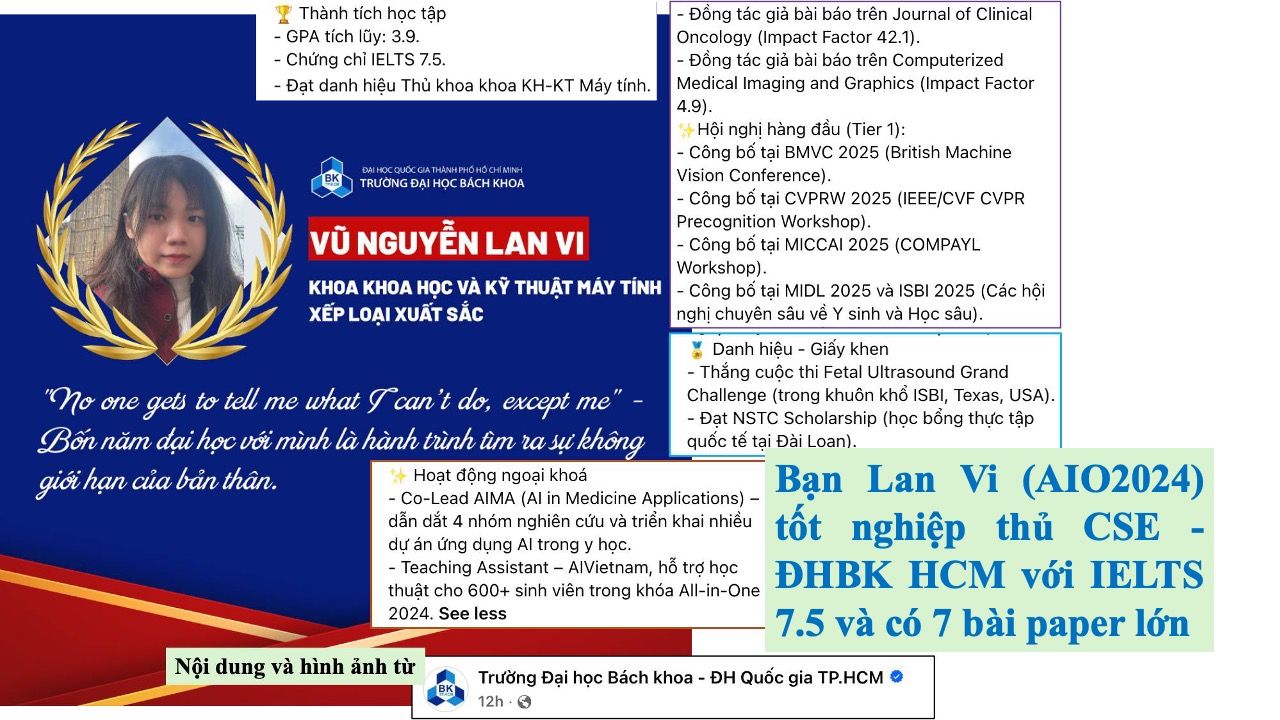 Học viên AIO2024 — thủ khoa CSE ĐHBK